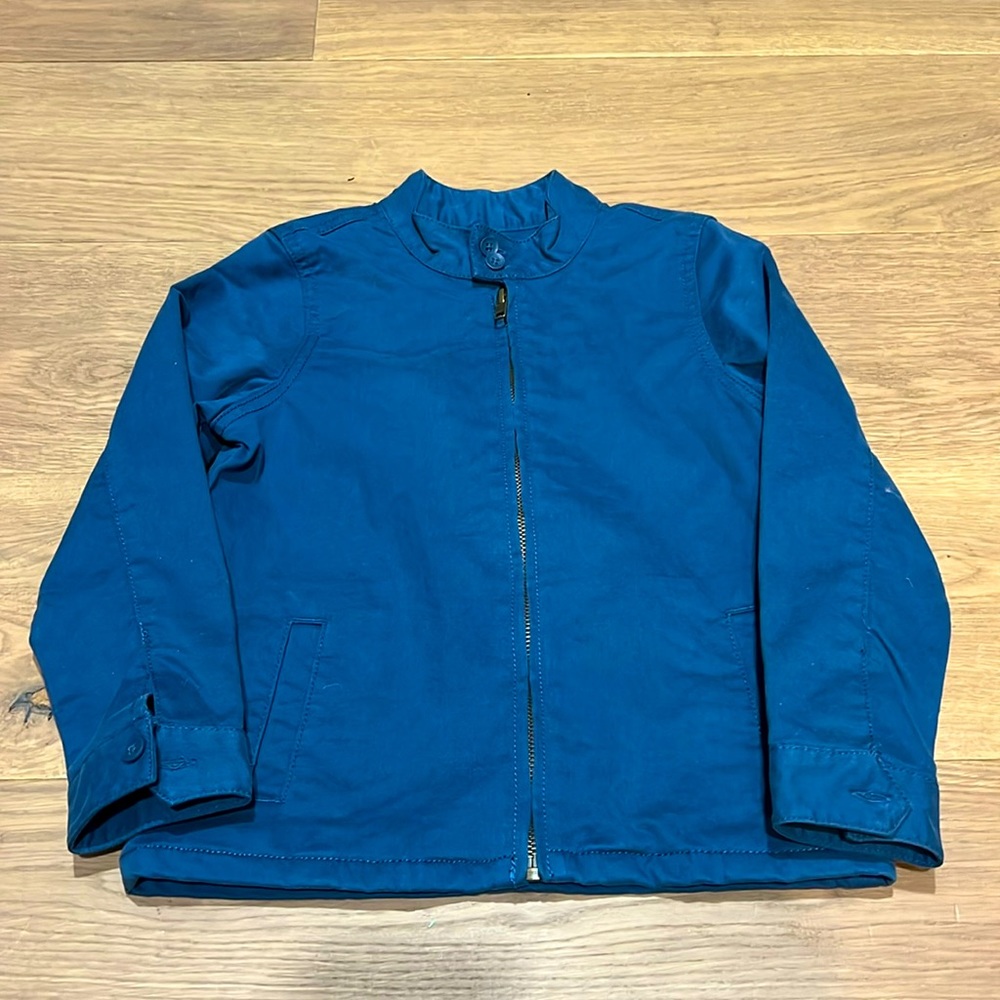 NWT Nordstrom Blue Zip Up Light Jacket Boys Size 6